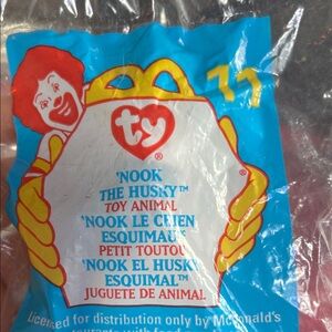 1999 McDonald’s Nook the husky. NWT.